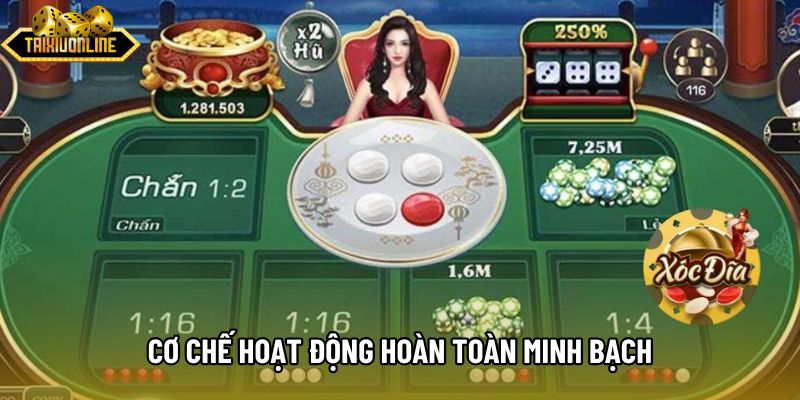 Cơ chế hoạt động hoàn toàn minh bạch